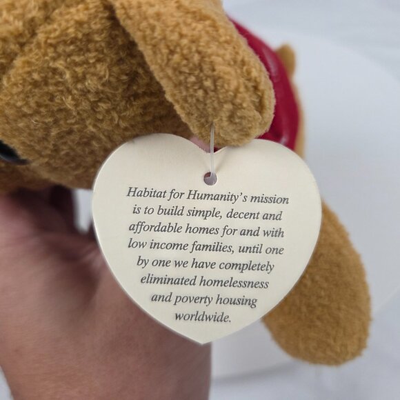 Sawyer Teddy Bear Habitat For Humanity Plush "Home Sweet Home" Limited Toy NWT - Picture 5 of 6